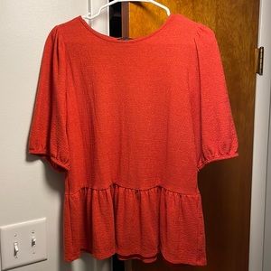 Banana Republic orange top